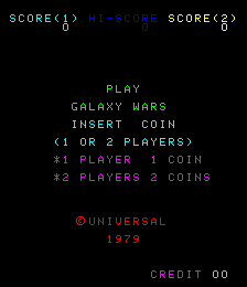 Galaxy Wars (Universal set 1)